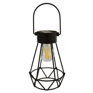 Lampe lanterne solaire ampoule led à filament Sienna