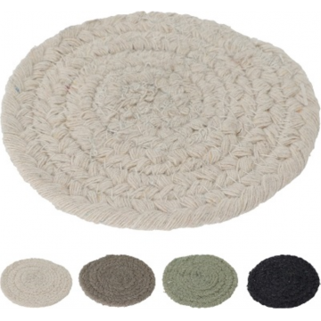 Set de table rond, 4 coloris