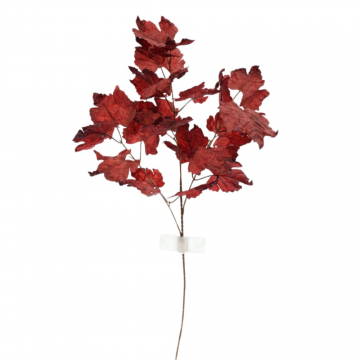 Branche artificielle d´automne rouge, L76cm