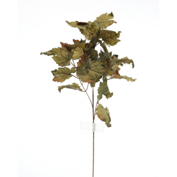 Branche artificielle d´automne verte, L76cm