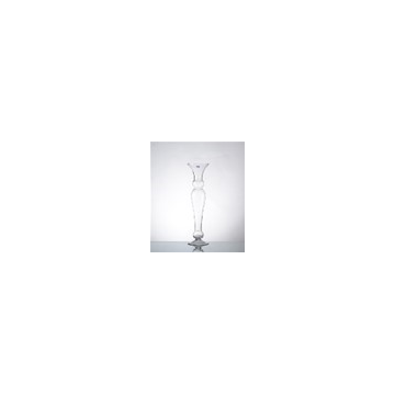 Soliflore en verre chandelier (grand)